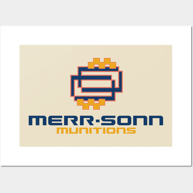 Merr-Sonn Munitions Wall Art by MindsparkCreative